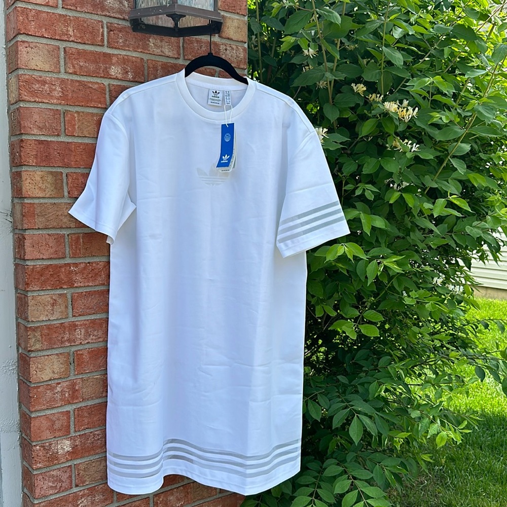 Whits Adidas Tee dress.